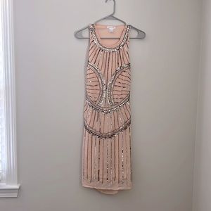 Pink Sequin Dress
